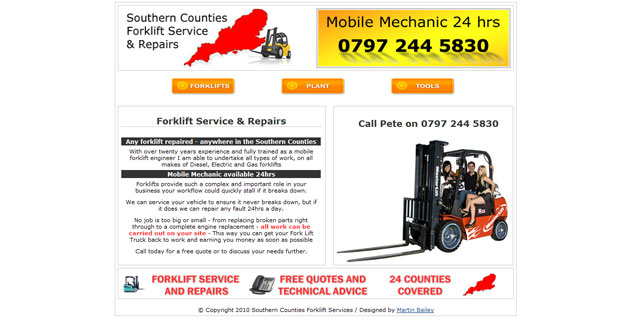 A mobile mechanic